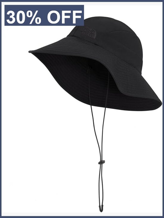 UPF 40+ Sun Bucket Hat with Chin Strap, Hiking Travel Packable main image 2